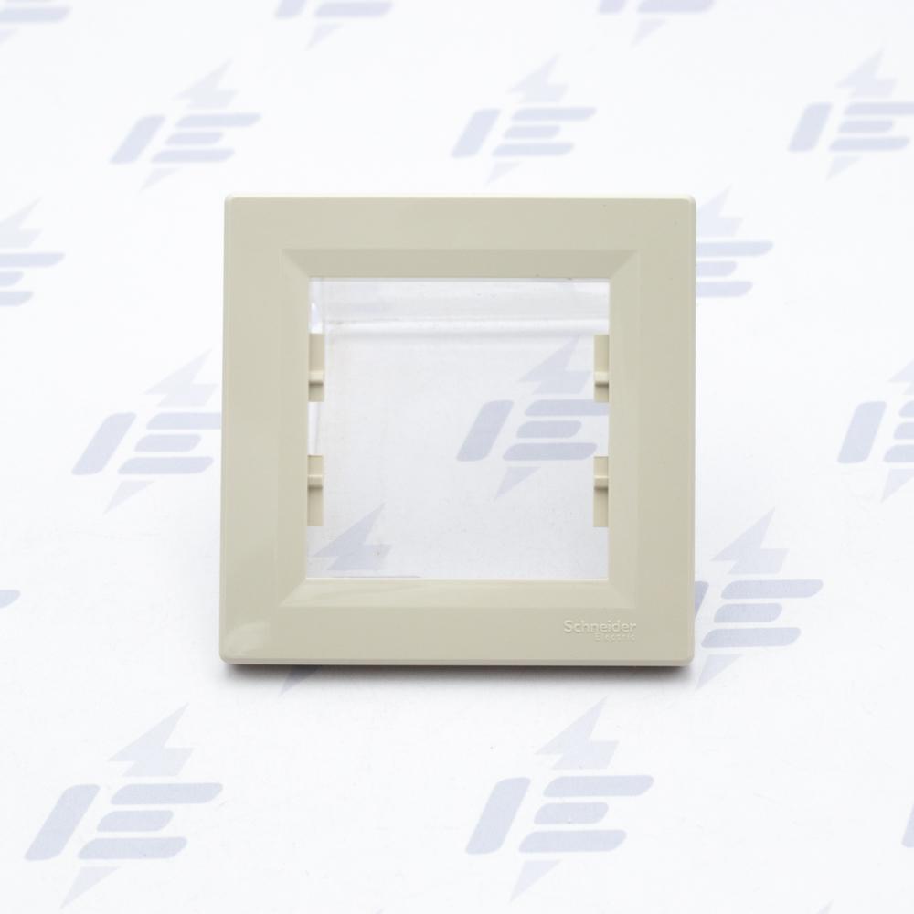 EPH5800123 Asfora - Krycí rámeček jednonásobný, krémová