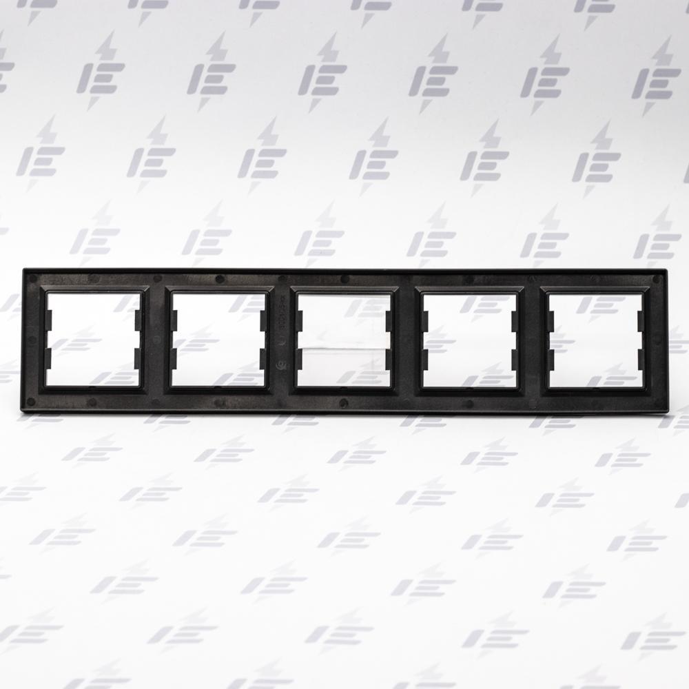 EPH5800571 Asfora - Krycí rámeček pětinásobný, antracit