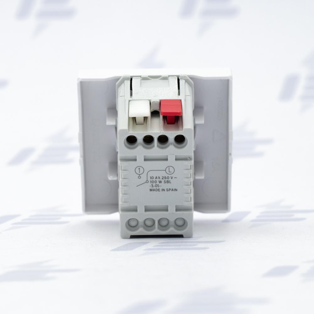 MGU3.201.18 Unica - Spínač jednopólový, řazení 1, Polar