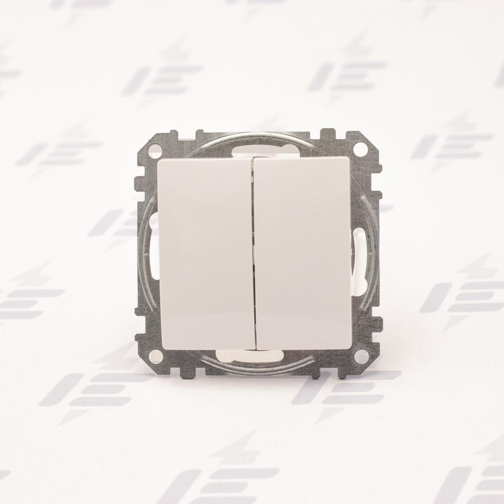 SDD111105 Sedna D/E - Přepínač sériový řazení 5, Bílá