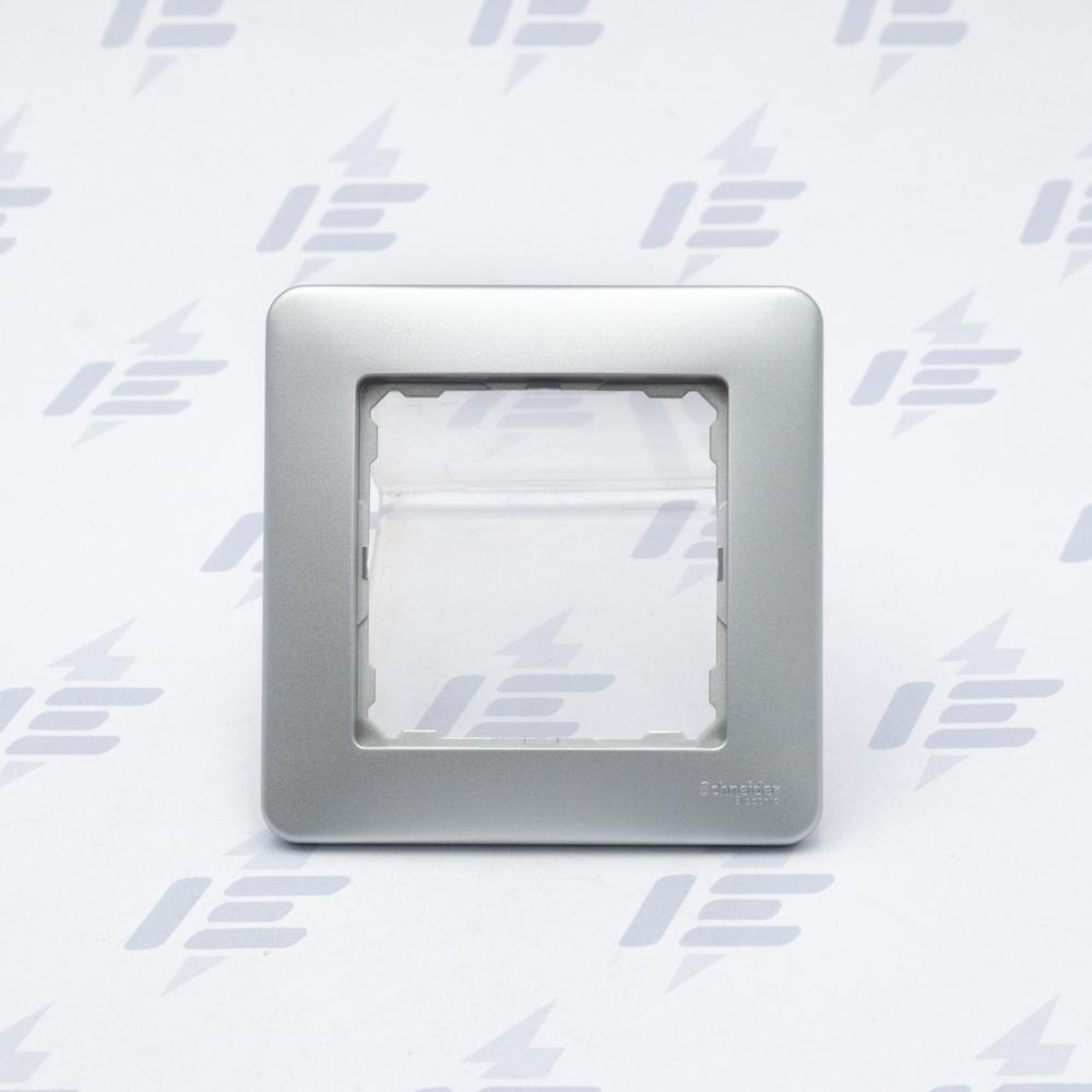 SDD313801 Sedna D/E - Rámeček jednonásobný, Aluminium