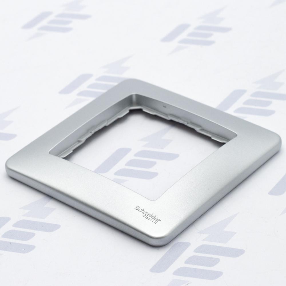 SDD313801 Sedna D/E - Rámeček jednonásobný, Aluminium