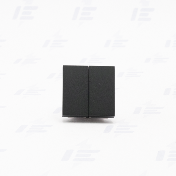 NU321154 Unica - Přepínač sériový řazení 5, Antracit