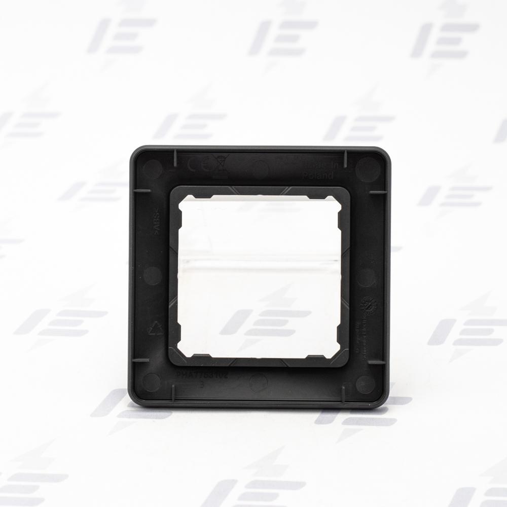 SDD314801 Sedna D/E - Rámeček jednonásobný, Antracit