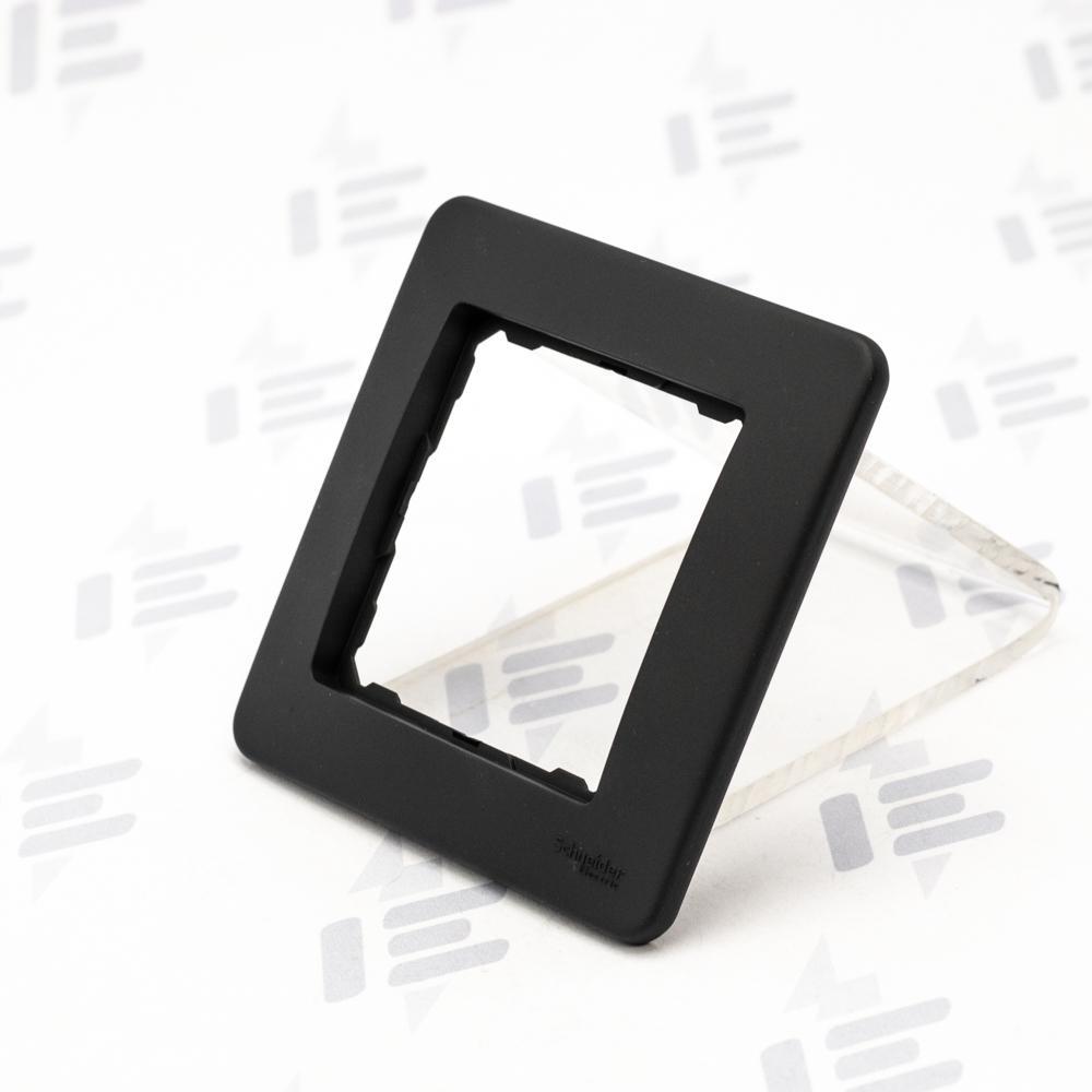 SDD314801 Sedna D/E - Rámeček jednonásobný, Antracit