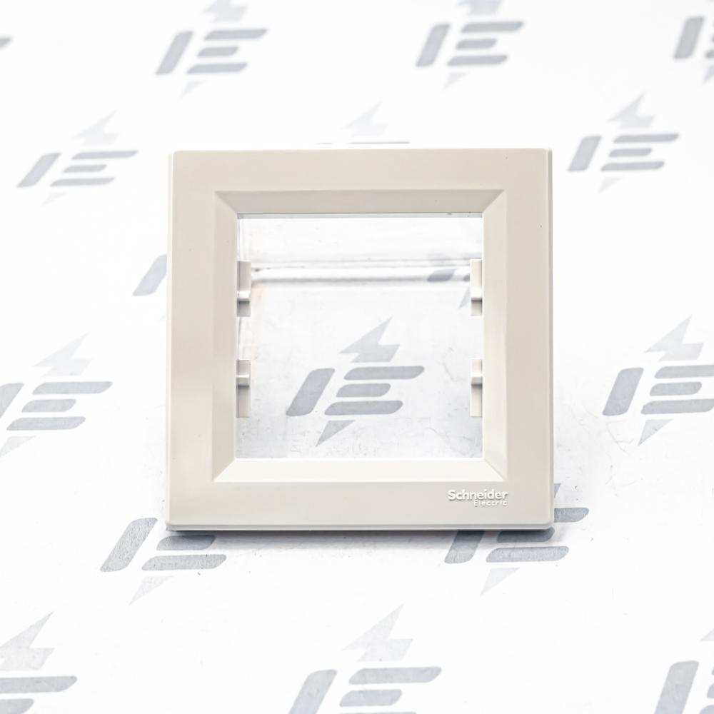 EPH5800121 Asfora - Krycí rámeček jednonásobný, bílá