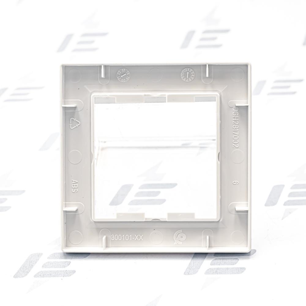 EPH5800121 Asfora - Krycí rámeček jednonásobný, bílá