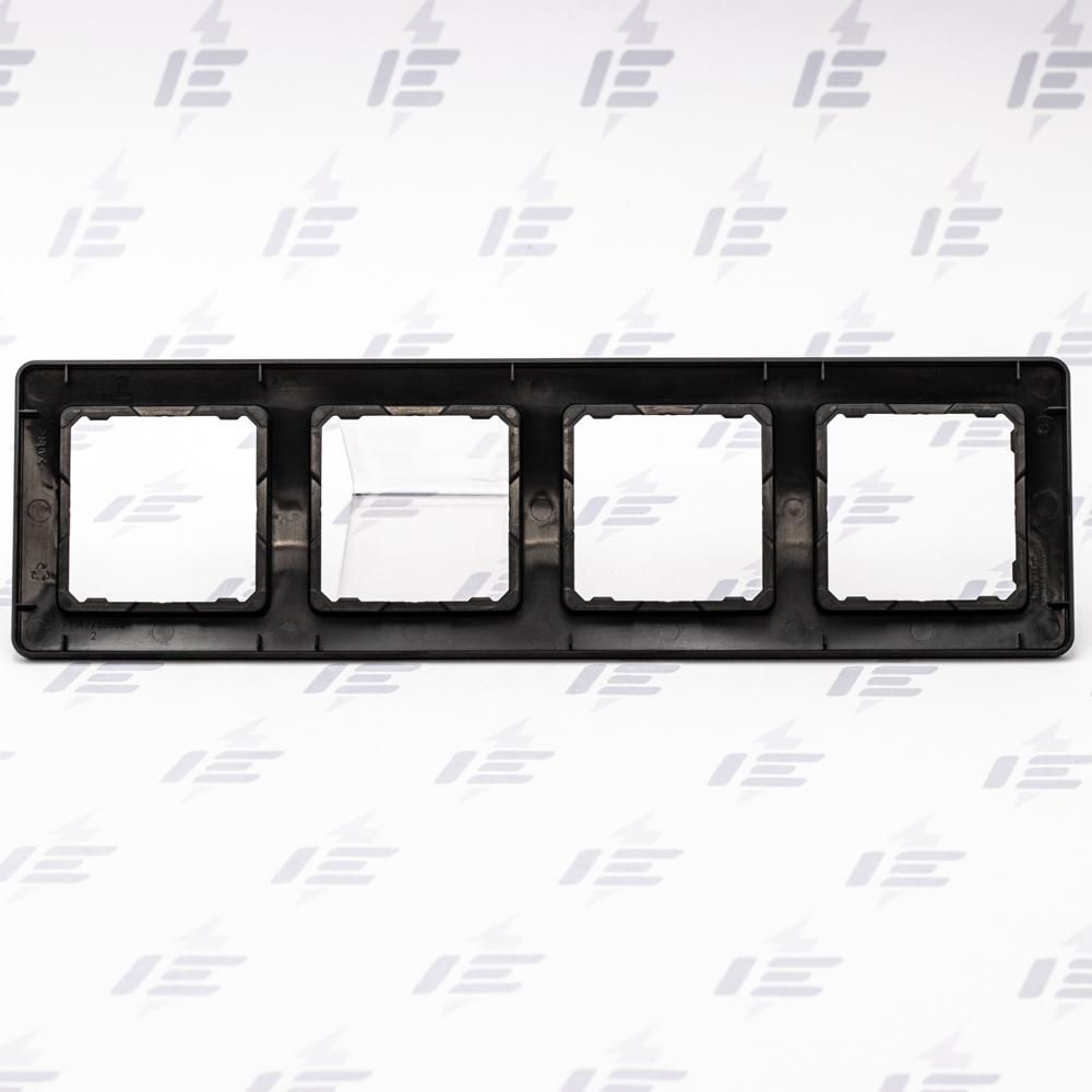 SDD314804 Sedna D/E - Rámeček čtyřnásobný, Antracit