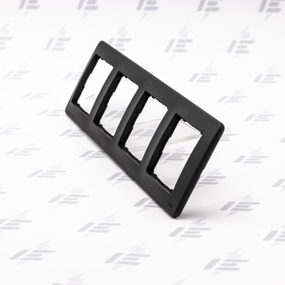 SDD314804 Sedna D/E - Rámeček čtyřnásobný, Antracit