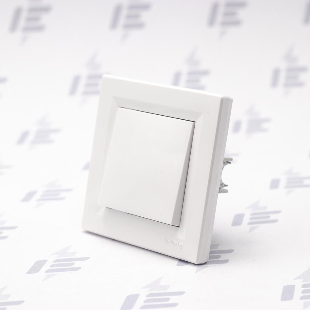 EPH0800321 Asfora - Ovládač tlačítkový 1/0, bílá