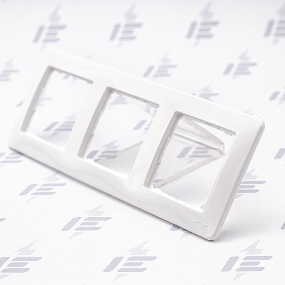 SDD311803 Sedna D/E - Rámeček trojnásobný, Bílá