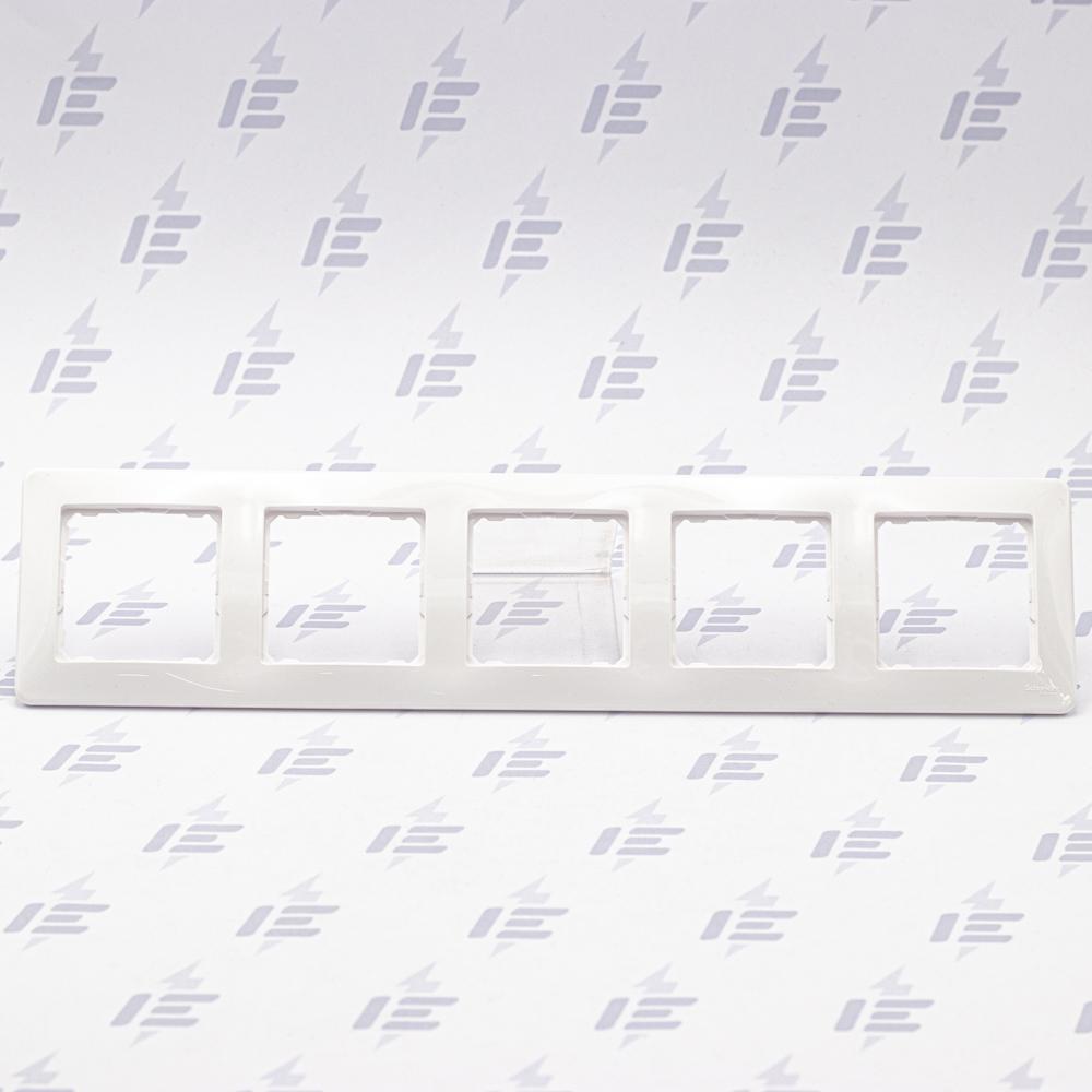 SDD311805 Sedna D/E - Rámeček pětinásobný, Bílá