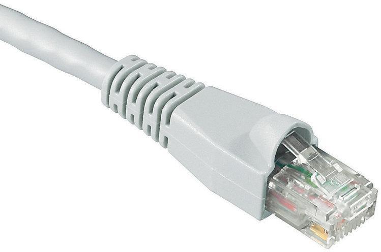 Patch kabel CAT5E UTP PVC 15m šedý snag-proof C5E-114GY-15MB