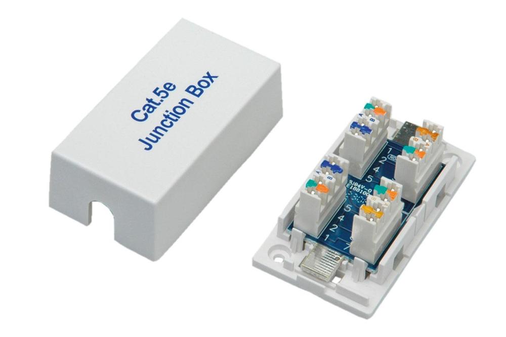 Spojovací box CAT5E UTP 8p8c LSA+/Krone KRJ45-VEB5