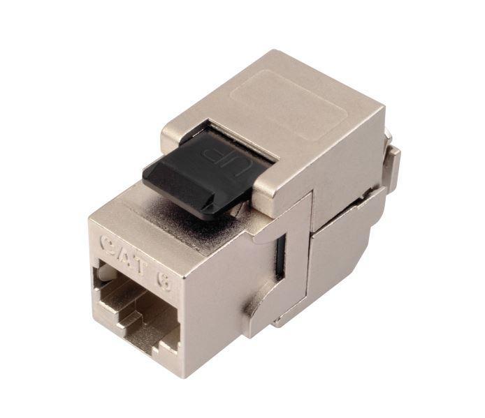 Samořezný keystone Solarix CAT6 STP SXKJ-6-STP-BK-SA