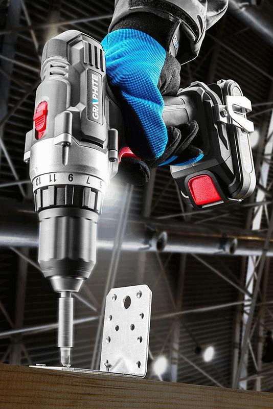 58G000 aku vrtačka Energy+ 18V , Li-Ion, 10 mm rychloupínací sklíčidlo, bez baterie