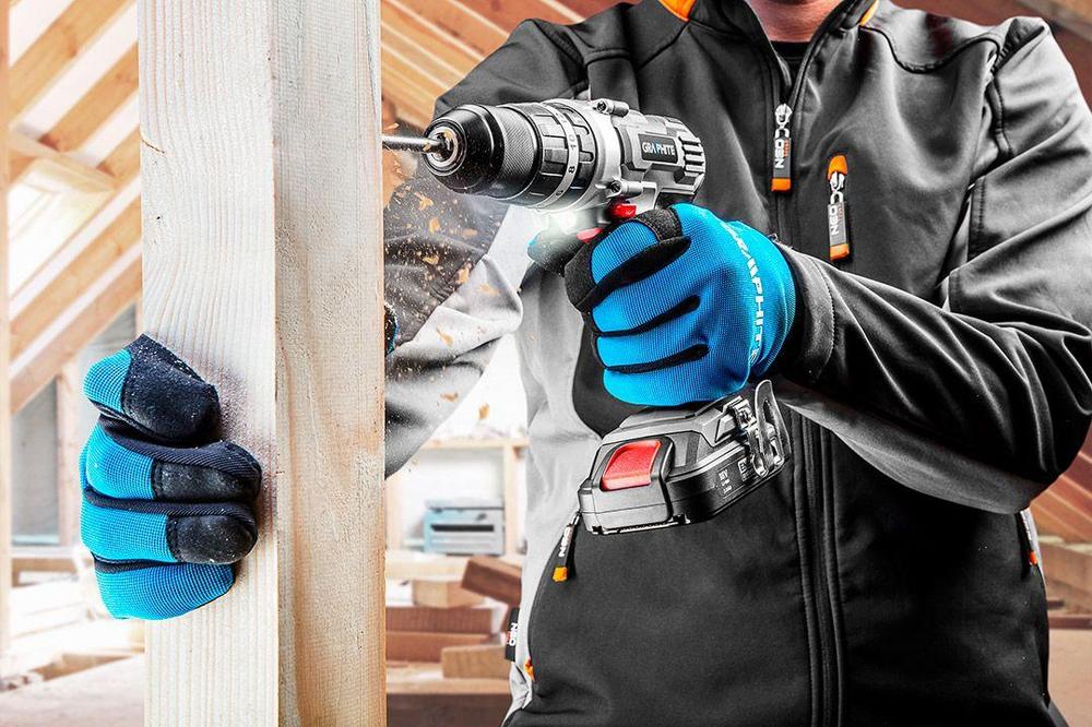 aku vrtačka Energy+ 18V, Li-Ion, 13mm rychloupínací sklíčidlo, bez baterie