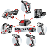 aku pila ocaska Energy+ 18V, Li-Ion, bez baterie Graphite