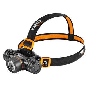 99-029 Svítilna čelovka USB 2000lm CREE XHP50.2 LED 2v1