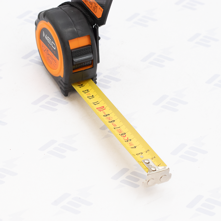 67-115 metr svinovací, ocel. 5 m x 25 mm s magnetem