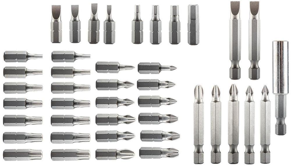 04-200 Akušroubovák micro-USB 3,6V Li-Ion, set 43 bitů CrV v boxu