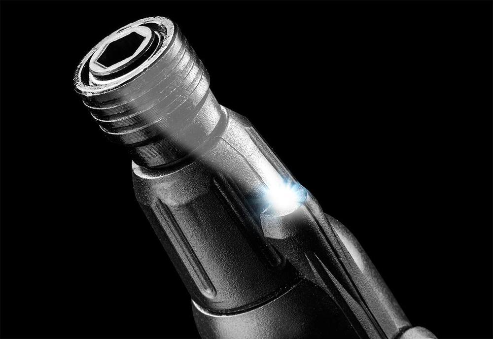 04-200 Akušroubovák micro-USB 3,6V Li-Ion, set 43 bitů CrV v boxu