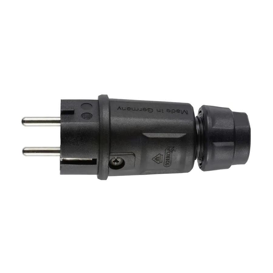 1519100 Vidlice elamidová 3x2,5mm2, černá IP44