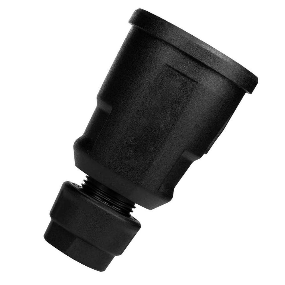 1579002 Zásuvka spojovací elamidová 3x2,5mm2, černá IP20