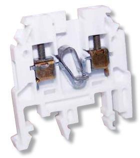 Řadová svorka RSA 2,5 A - bílá