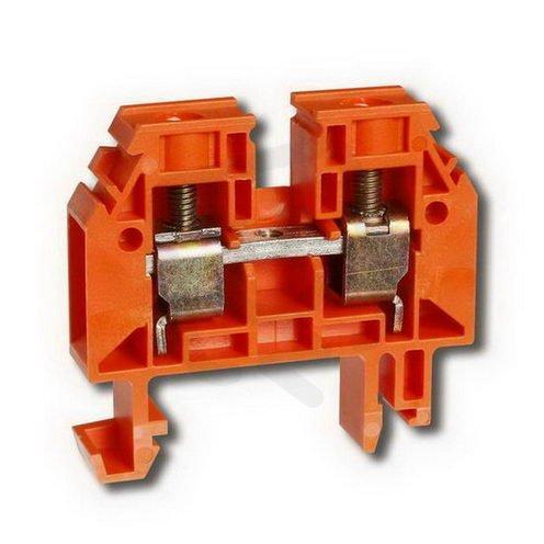 Řadová svorka RSA 10 A - oranžová