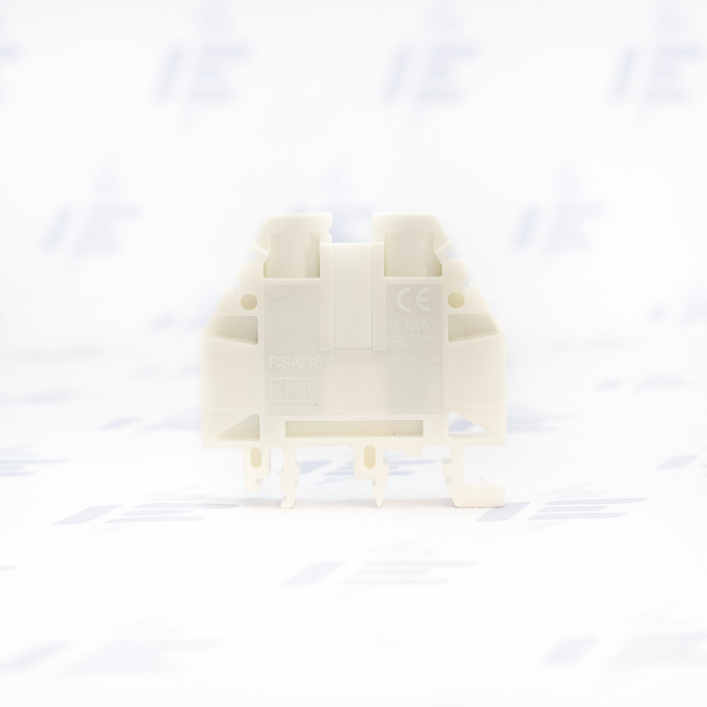 A161116 Řadová svorka RSA 16 A - bílá