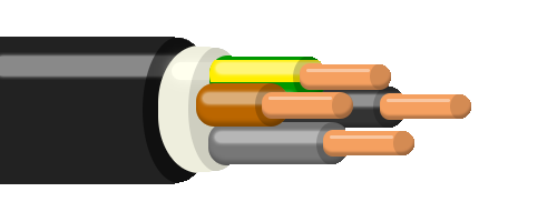 Kabel CYKY-J  4 x  4