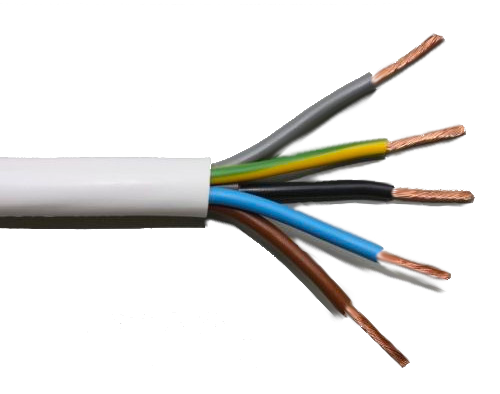 Kabel CYSY 5c x 1    HO5VV-F 5G1