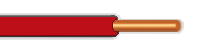  Vodič CY 0,50 rudý (H05V-U)