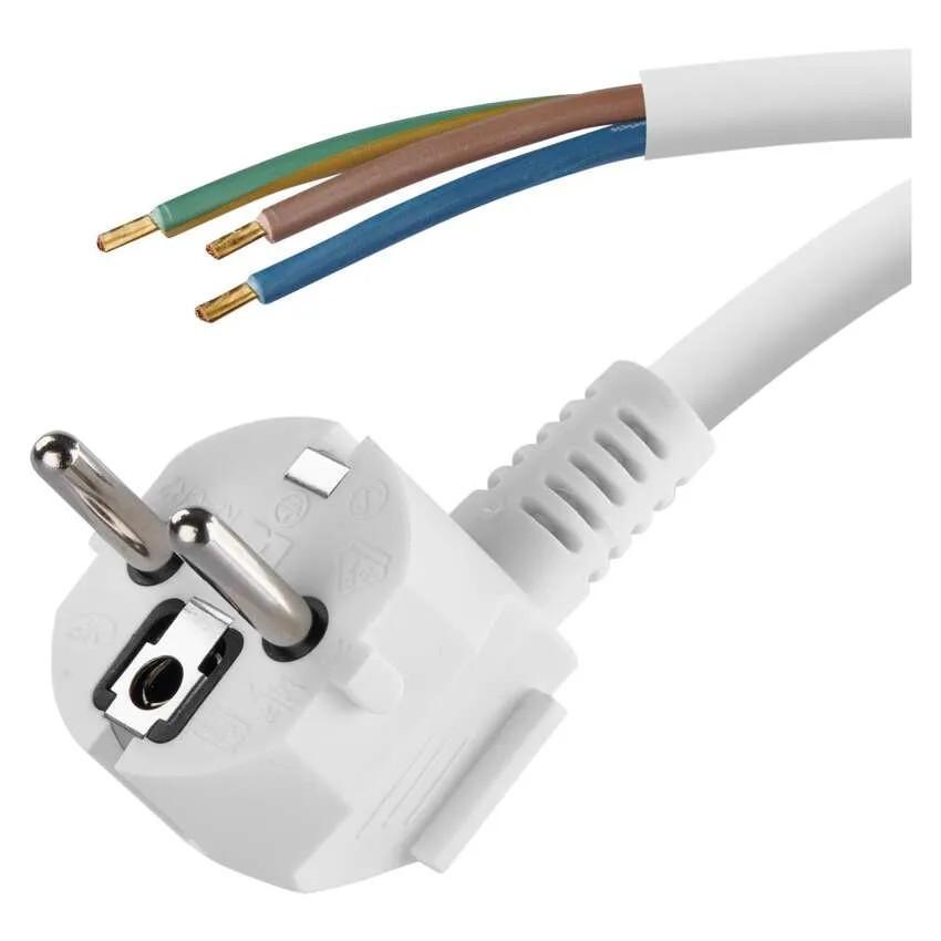 Flexo šňůra PVC 3x1,5 bílá 5m