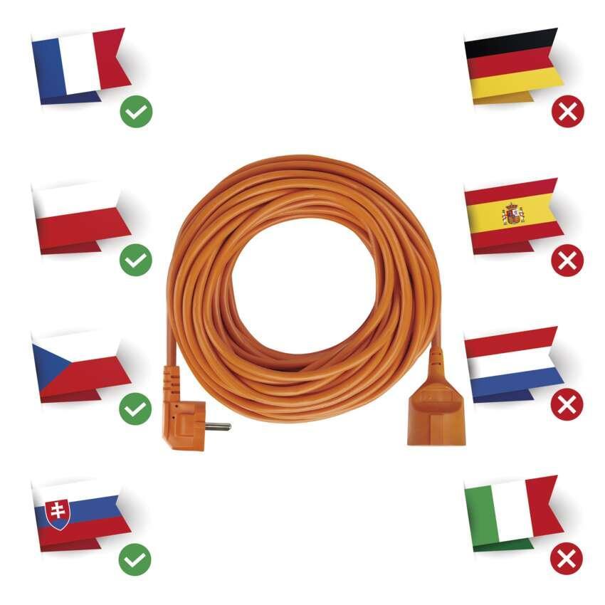 PRODLUŽKA 1Z 25M 1,5MM ORAN.