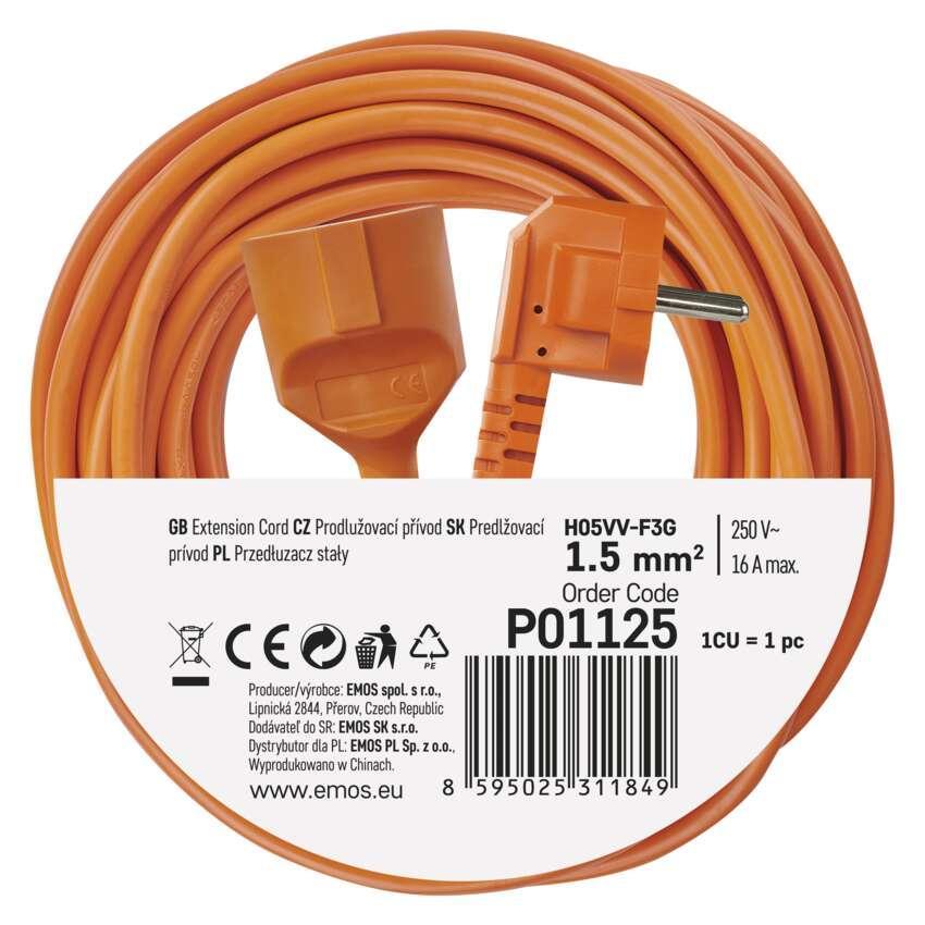 PRODLUŽKA 1Z 25M 1,5MM ORAN.