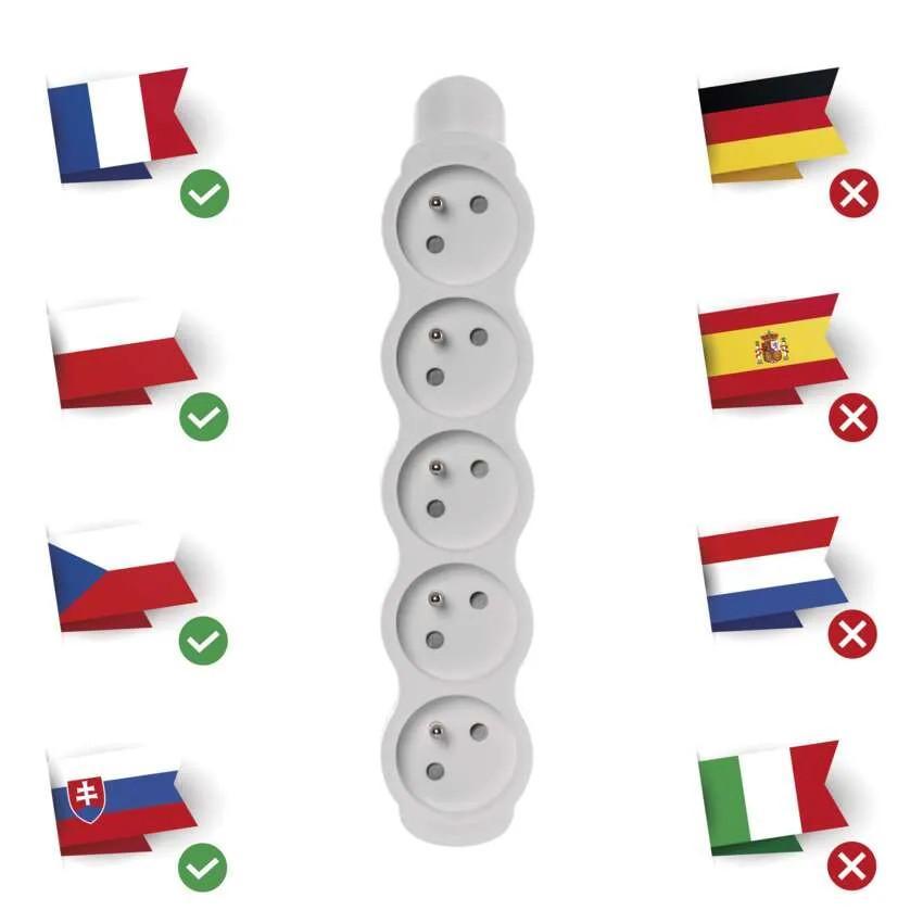 P0500N SAMOSTATNÉ ZÁSUVKY 5 (1903050001)