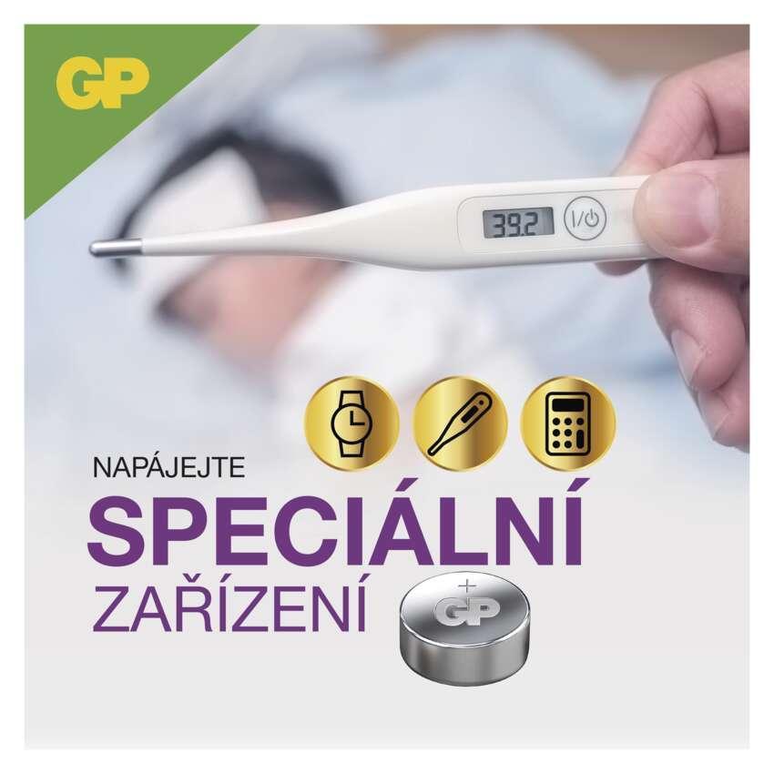 B13892 GP alkalická knoflíková baterie 189F (LR54) 1BL (1041018911)