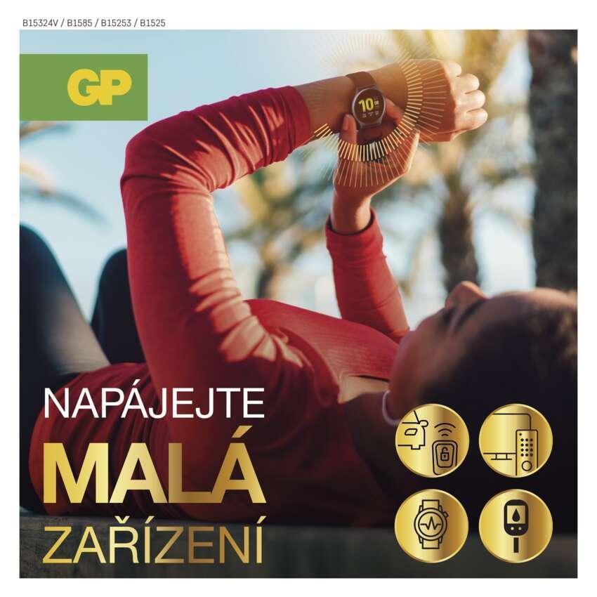 B1525 GP lithiová knoflíková baterie CR2025 5BL (1042202515)