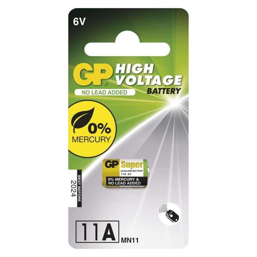 GP alkalická speciální baterie 11AF 1BL