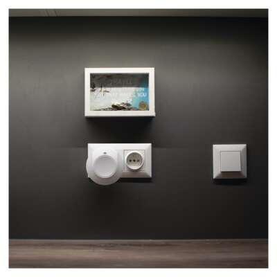 P3317 NOČNÍ SVĚTLO 230V, 10LM, FOTOSENZOR, 3MODES, KRUH (1456000140)