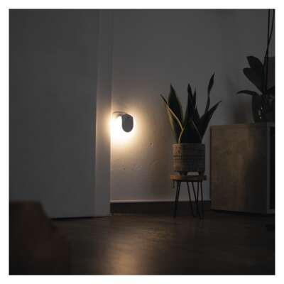 P3317 NOČNÍ SVĚTLO 230V, 10LM, FOTOSENZOR, 3MODES, KRUH (1456000140)