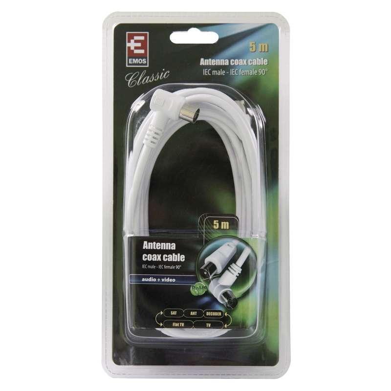 SB3105 ANTÉNNÍ KOAX. KABEL 90° 5M (2333131050)
