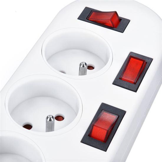 Prodlužovák 5zás./2m PP143 s vyp.