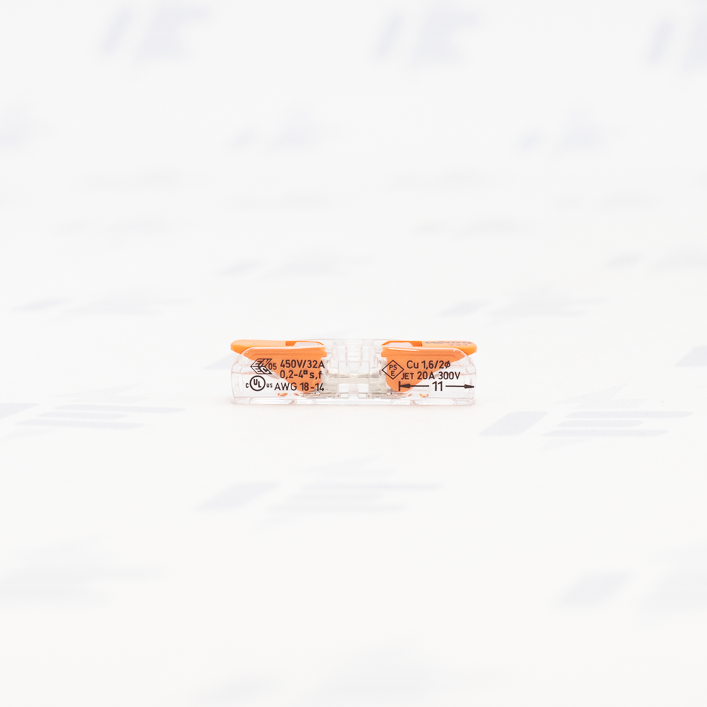 221-2411 Spojovací Wago svorka 221-2411 s páčkou