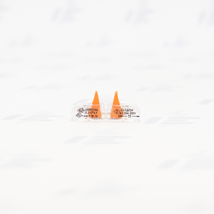 221-2411 Spojovací Wago svorka 221-2411 s páčkou