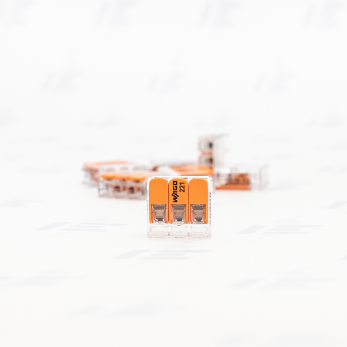 221-613 Svorka Wago 221-613 (3x6) s páčkou