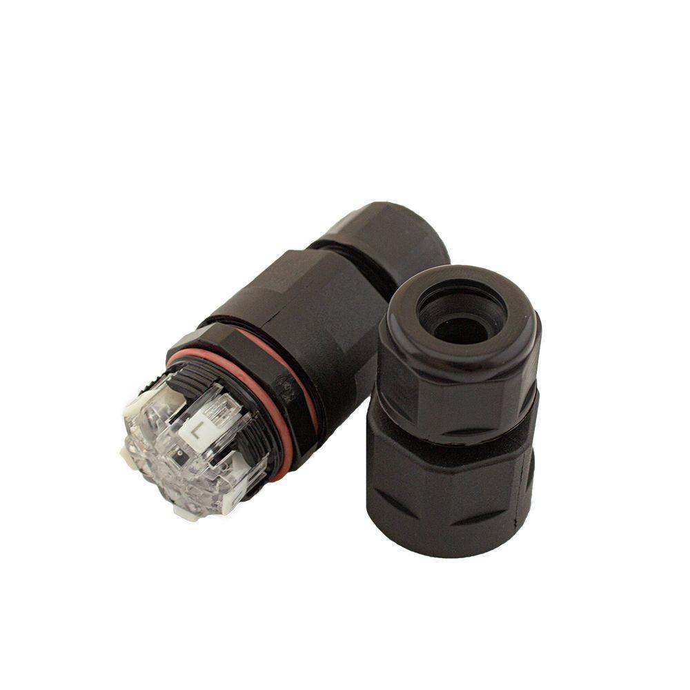 Kabelová spojka IP68, typ I, 5x2,5mm2; 250V, 16A, bezšroubová