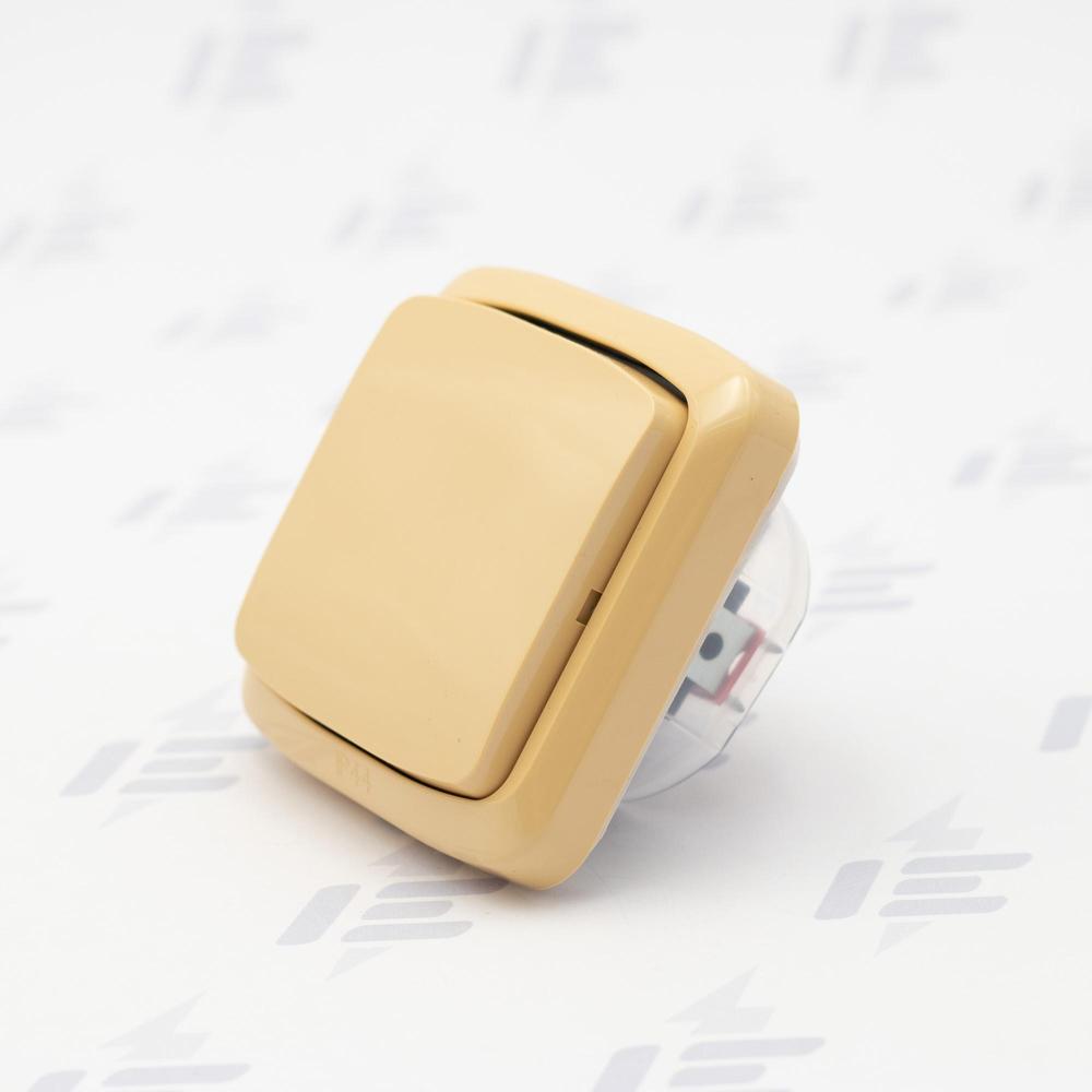 TANGO IP44 Kompletní vypínač č. 6 (1) s rámečkem 3558A-06940 D